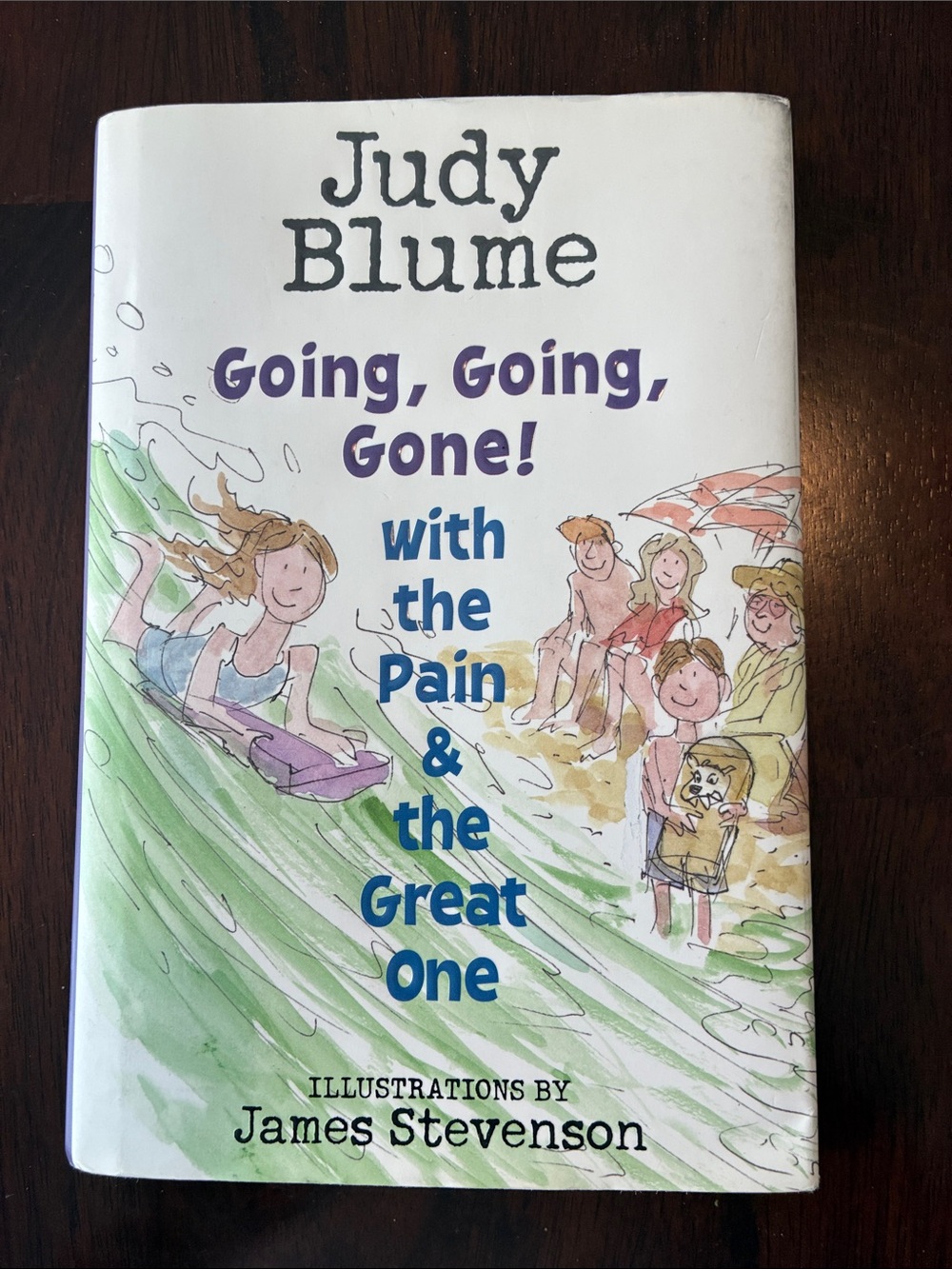 Going, Going, Gone! Hardback Book by Judy Blume